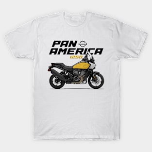 Pan America 1250 - Yellow T-Shirt